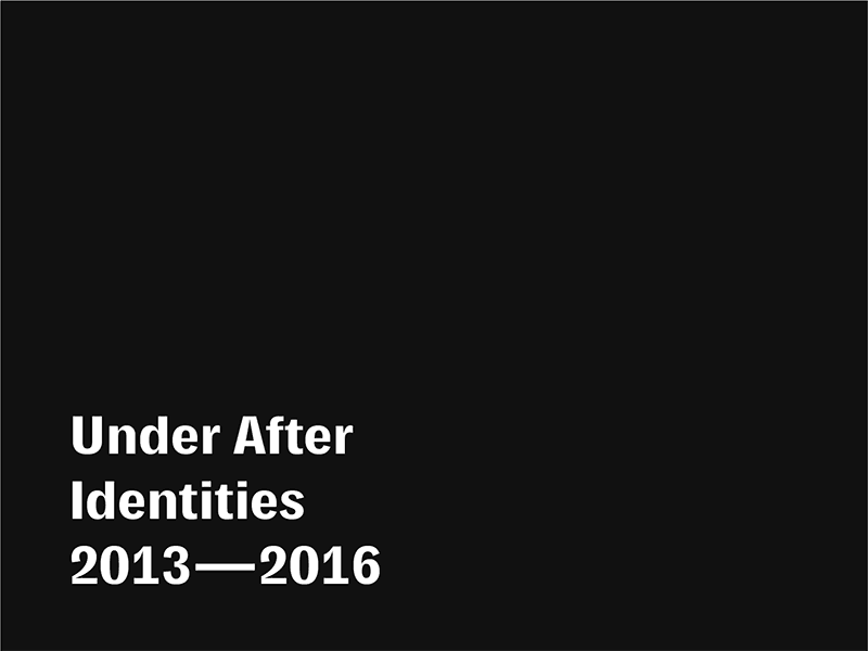 Under After logos 2013-2016 by Mark Forscher