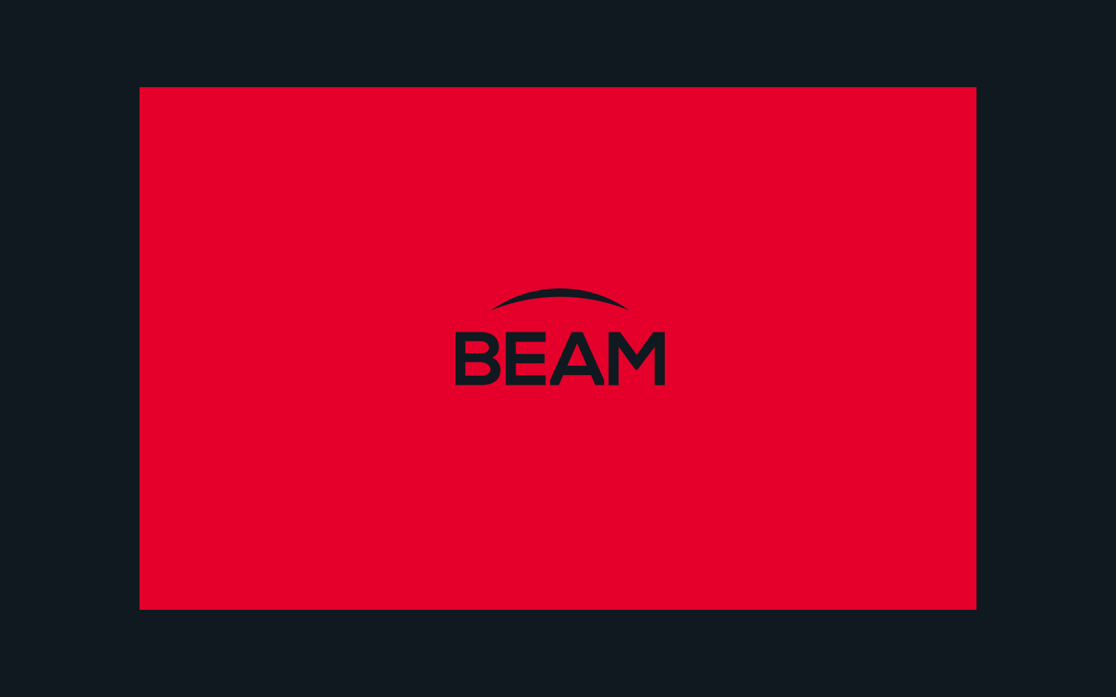 BEAM visual identity by Mark Forscher